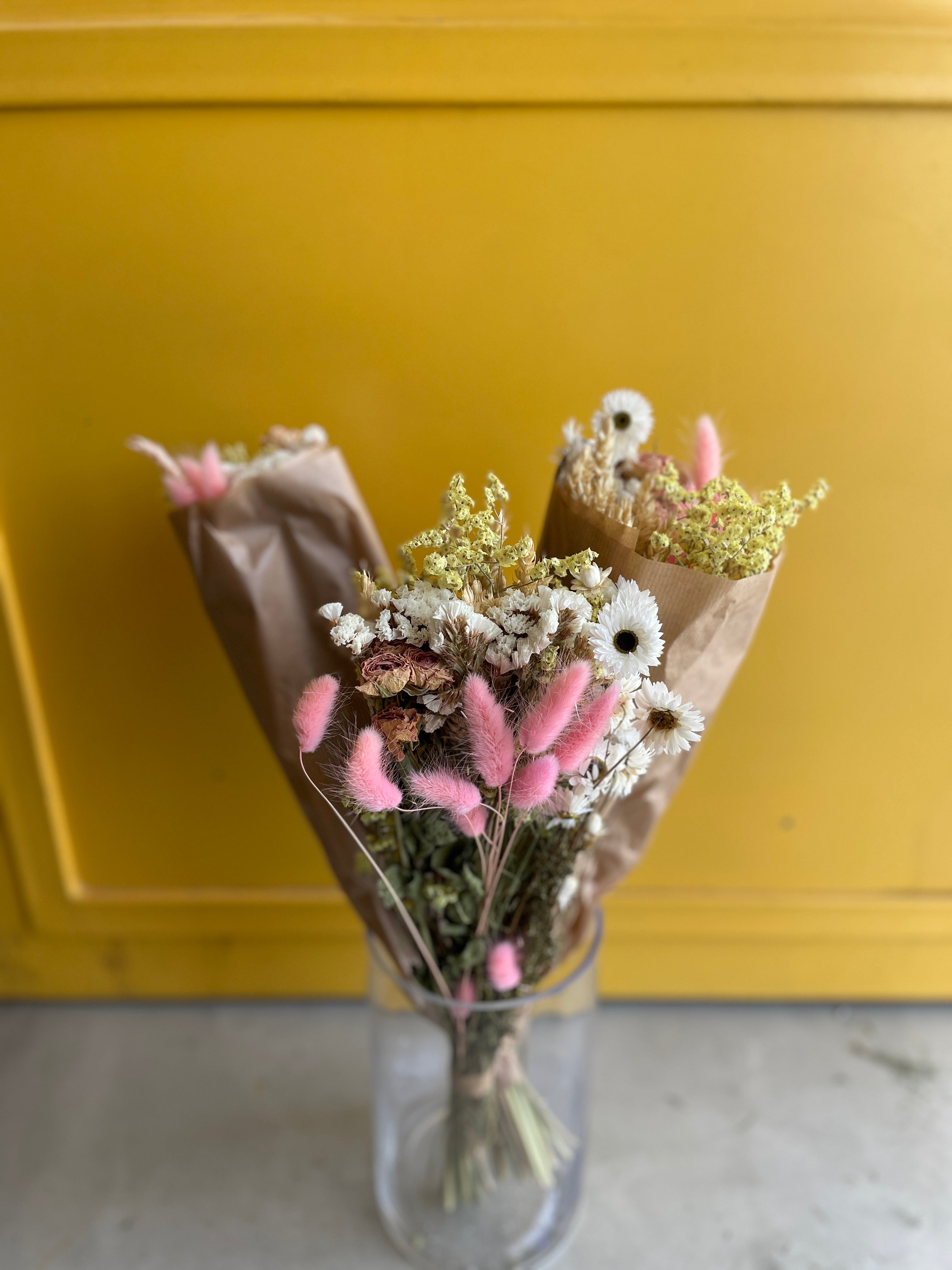 PRESERVED FLOWERS Yellow