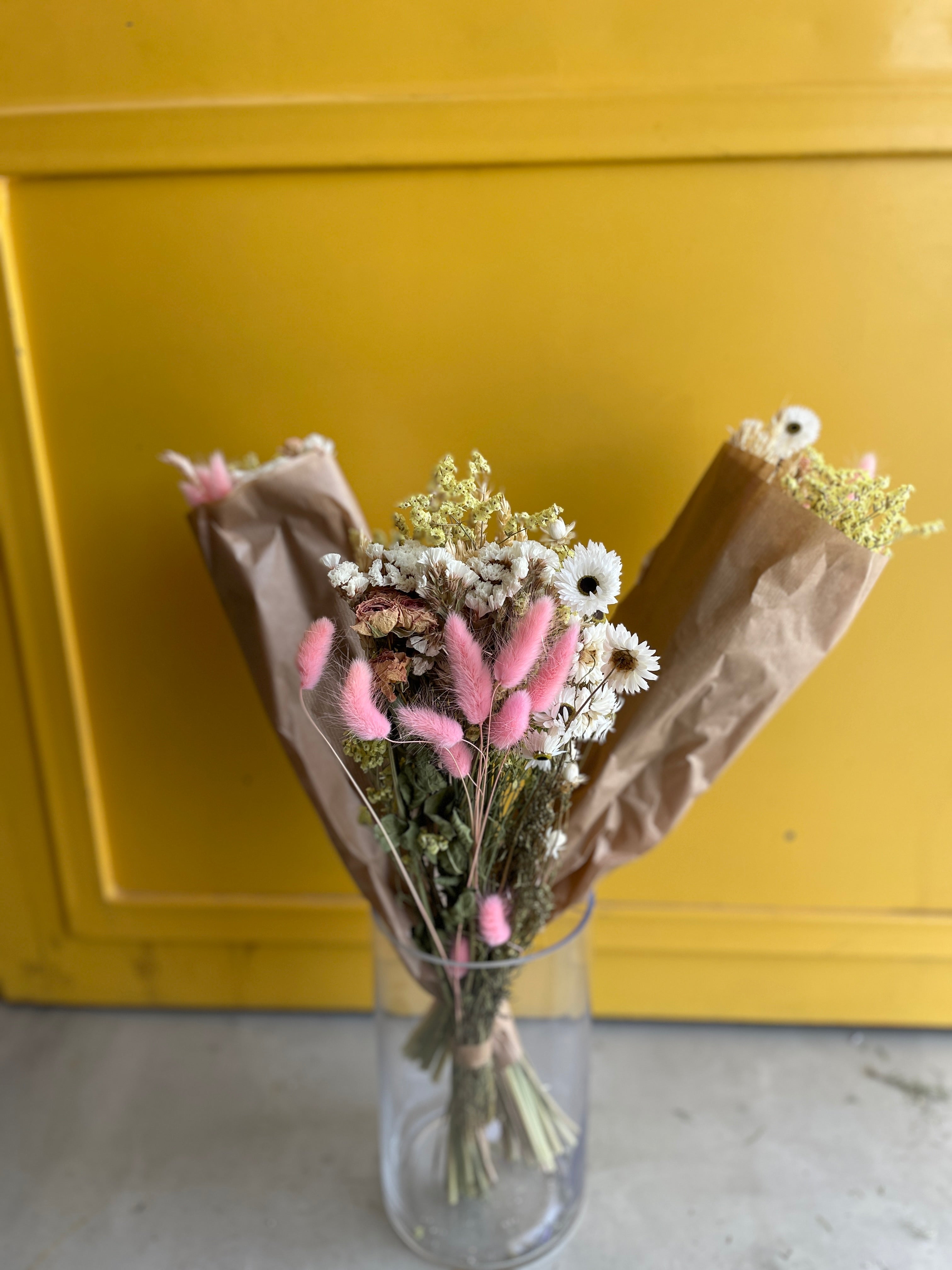 PRESERVED FLOWERS Yellow