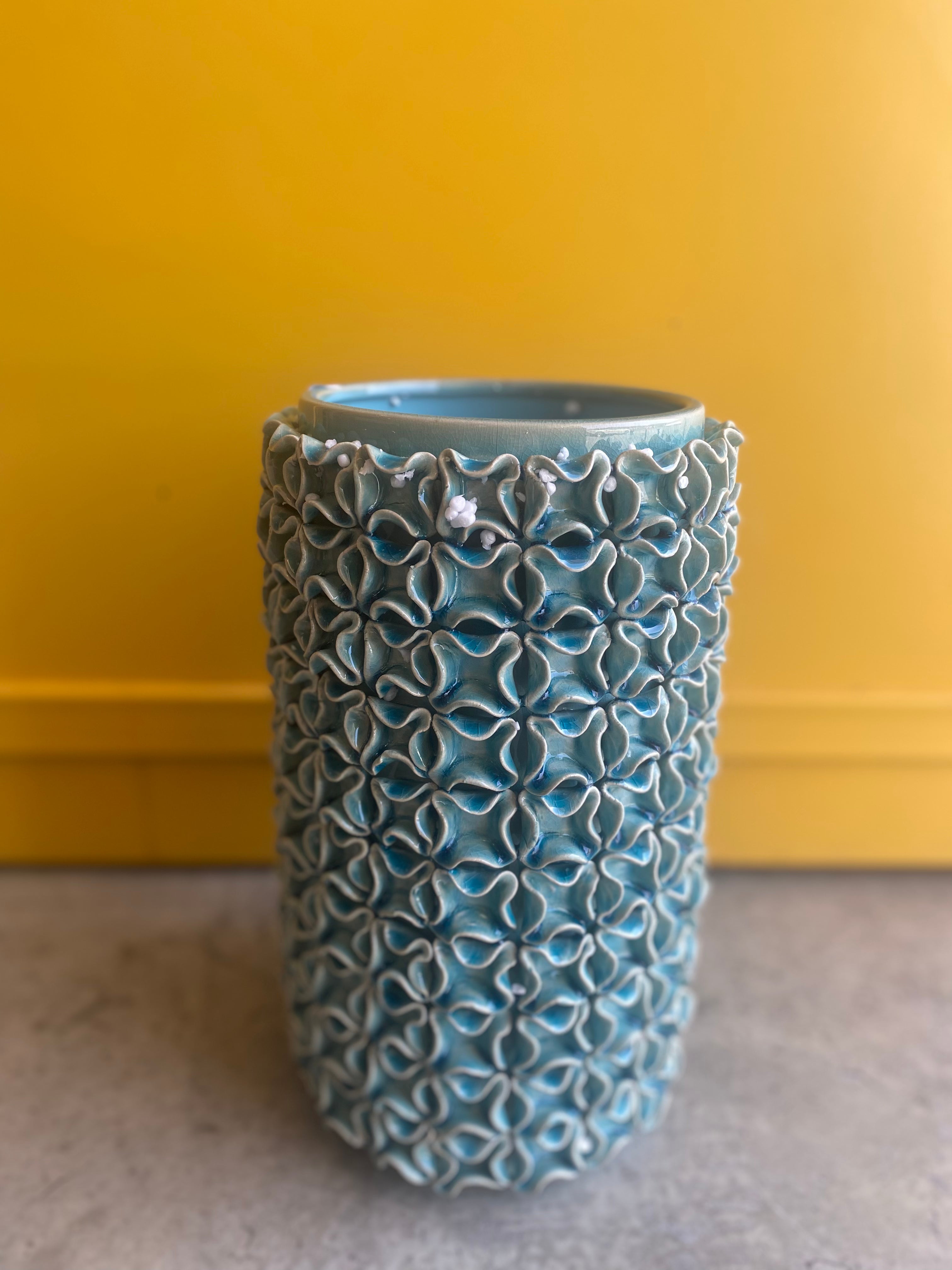 Vase Ceramic Blue فازا