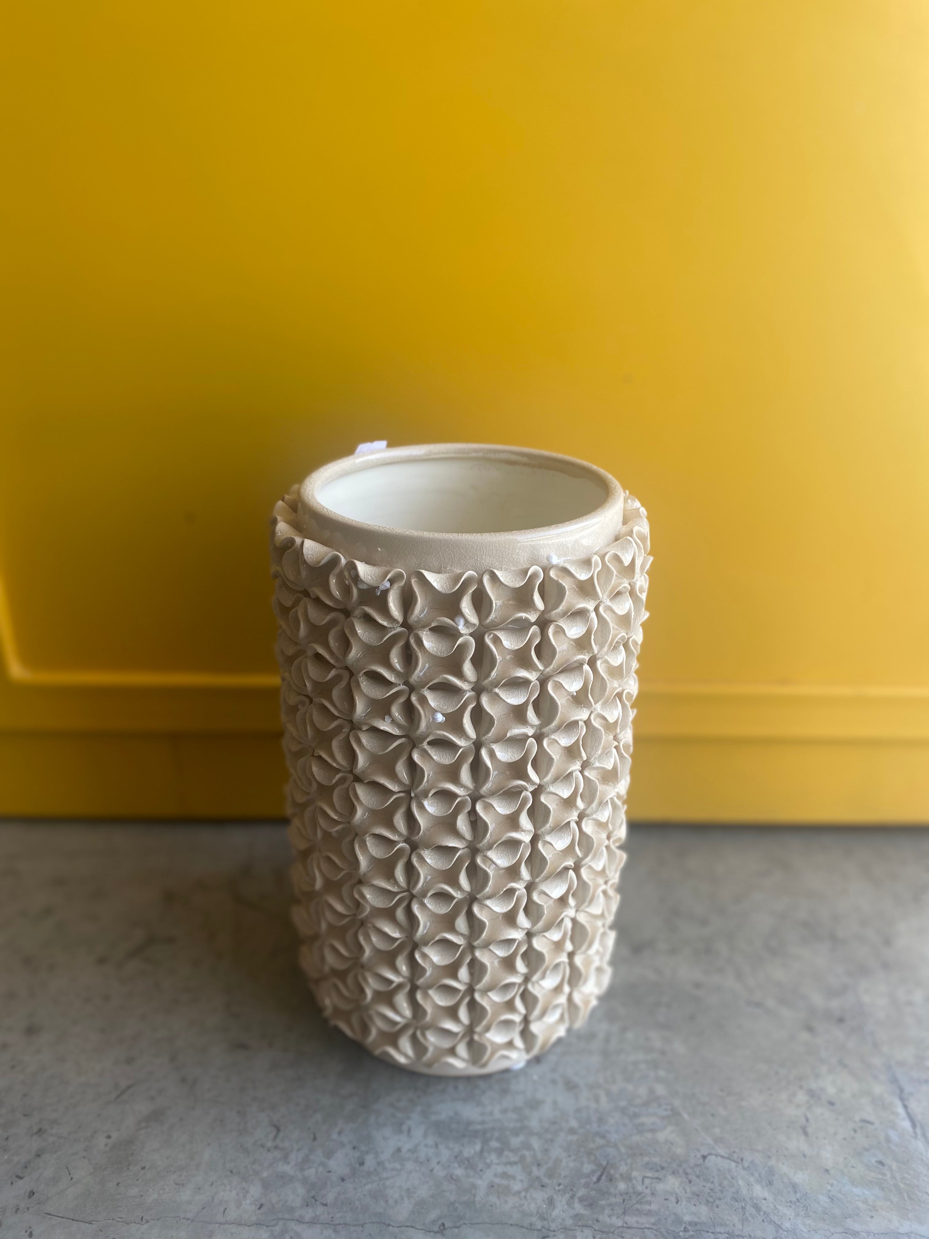 Vase Ceramic Off White فازا